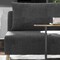 Flash Furniture Shaw Convertible Tri-Fold Sleeper Chair w/ Pillow, Channel Stitching and Hideaway Legs in Dark Gray BO-BS-BS031-DKGRY-GG - alternate 8